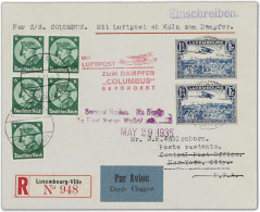 Luftfahrt, Flugpost, Katapultpost Nordatlantik, 1933, Graue K ... - Ohne Zuordnung