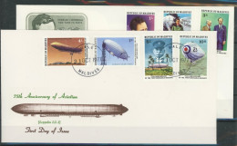 Malediven 721-28 Zeppelin Ersttagesbrief/FDC #JK248 - Malediven (1965-...)