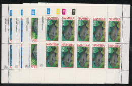 Namibia ZD Bogen 764-67 Postfrisch Fische #JK840 - Namibia (1990- ...)