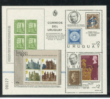 Uruguay Block 45 Postfrisch Rowland Hill #JK567 - Uruguay