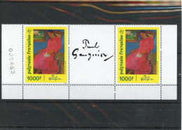 Franz. Polynesien 662 Mit Zwischensteg Postfrisch Paul Gauguin #JK588 - Autres & Non Classés