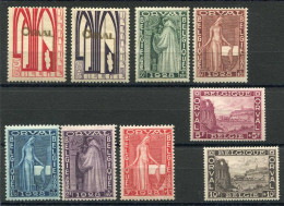 Belgien, 1928, 235-43, Postfrisch - Sonstige & Ohne Zuordnung