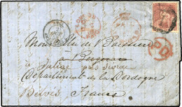 Trinidad & Tobago, 1858, Brief - Trinité & Tobago (1962-...)