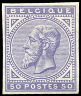 Belgien, 1883, 35 - 38 P, Ohne Gummi - Altri & Non Classificati