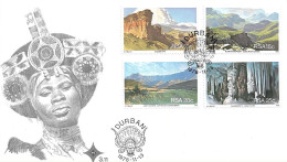 SOUTH AFRICA 1978 Tourism Durban Viwes FDC - Otros & Sin Clasificación