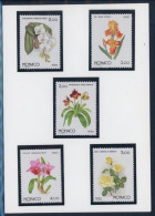 Monaco 1947-1951 Postfrisch Blumen #IF442 - Andere & Zonder Classificatie