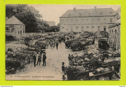 29 SAINT POL DE LEON N°52 Marché Des Artichauts En 1930 VOIR ZOOM PUB St Raphaël Quinquina BYRRH VOIR DOS - Saint-Pol-de-Léon