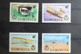 Dominica 581-584 Postfrisch #UL139 - Airplanes