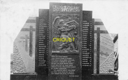 07 La Louvesc, Carte Photo Du Monument Aux Morts - La Louvesc