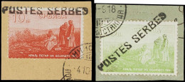 Serbien, 1915, 130-31, Briefstück - Serbia