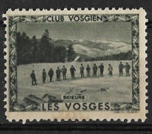 CLUB VOSGIEN LES VOSGES ** SKIEURS - Turismo (Viñetas)