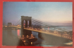 Uncirculated Postcard - USA - NY, NEW YORK CITY - BROOKLYN BRIDGE - Ponts & Tunnels