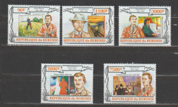 Burundi 2013 150st Anniversary Edvard Munch MNH/** - Unused Stamps