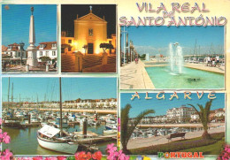 VILA REAL SANTO ANTÓNIO, Algarve - Vários Aspetos  (2 Scans) - Faro