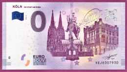 0-Euro XEJE 2018-4 KÖLN - DIE STADT AM RHEIN - 4711 EAU DE COLOGNE DOM KAISER WILHELM II. - Essais Privés / Non-officiels