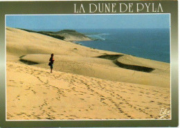 33 BASSIN D'ARCACHON - Au Pied De La Dune De Pyla. Arrivée Sur L'océan - ELCE-COMPA-CARTERIE N° 333498 - Arcachon