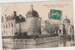 CPA - 36 - REUILLY - Château De La FERTE Après L'incendie (aile Gauche) - 1908 - Pas Courant - Andere & Zonder Classificatie