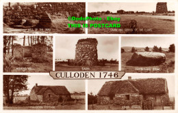 R358921 Culloden 1746. Wishing Well. Cairn. Well Of The Dead. Valentine. RP. Mul - Monde