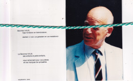 Baron Albert Louis Jean Haus-Schobbens, Oudenaarde 1913, Brussel 1997. Foto - Obituary Notices