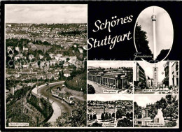 72790076 Stuttgart Fersehturm Weinstege Schlossplatz Staatstheater Hauptbahnhof  - Stuttgart