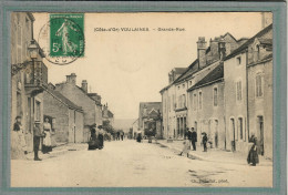 CPA (21) VOULAINES - Aspect De La Grande-Rue En 1914 - Andere & Zonder Classificatie