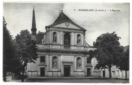 37  Richelieu - L'eglise - Altri & Non Classificati