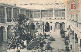 SENEGAL / SAINT LOUIS  La Cour De L'hopital Civil  142  Edit Tacher - Senegal