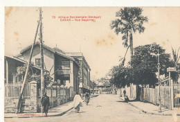 SENEGAL / DAKAR   Rue Dagorne  72  Coll Gautron - Sénégal