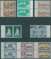 Tonga 1961 SG120-127 Emancipation Pairs With "2" Flaw Sets MNH - Other & Unclassified