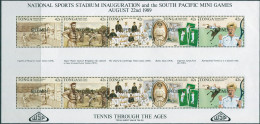 Tonga 1989 SG1045a Tennis X 2 Specimen Sheetlet MNH - Tonga (1970-...)