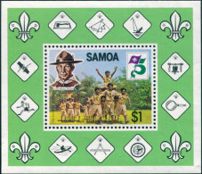 Samoa 1982 SG624 Scouts MS MNH - Samoa (Staat)