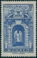 Monaco 1941 SG397 20f Blue Palace Of St Nicholas MLH - Sonstige & Ohne Zuordnung