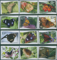 Niuafo'ou 2012 SG352-363 Butterfly "Buttef Y" Perforated Set MNH - Other & Unclassified