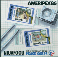 Niuafo'ou 1986 SG84 Ameripex MS MNH - Tonga (1970-...)