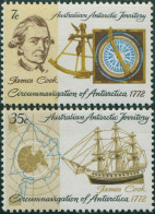 AAT 1972 Sc#L21-L22,SG21-22 Cook Circumnavigation Set MNH - Otros & Sin Clasificación