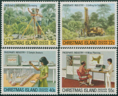 Christmas Island 1980 SG122 Phosphate Industry I Set MLH - Christmaseiland