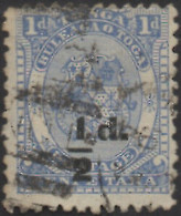 Tonga 1893 SG19 ½d On 1d Coat Of Arms FU - Tonga (1970-...)