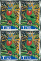 Tonga 2008 SG1614 30s On 55s Blue-crowned Lorikeet Block MNH - Tonga (1970-...)