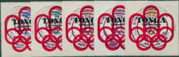 Tonga 1976 SG558-562 First Participation In Olympic Games Set FU - Tonga (1970-...)