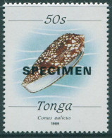 Tonga 1989 SG1011 50s Princely Cone SPECIMEN MNH - Tonga (1970-...)
