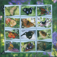 Niuafo'ou 2012 SG364 Butterflies MS MNH - Tonga (1970-...)