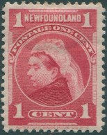 Newfoundland 1897 SG84 1c Red QV MH - 1865-1902