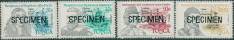 Tonga 1985 SG896-899 Navigators And Explorers SPECIMEN Set MNH - Tonga (1970-...)