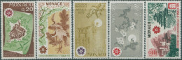 Monaco 1970 SG971-975 Expo Osaka MNH - Andere & Zonder Classificatie