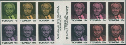 Tonga 1987 SG972b King Taufa'ahau Booklet MNH - Tonga (1970-...)