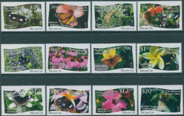 Niuafo'ou 2013 SG379-390 Butterflies And Flowers Set MNH - Tonga (1970-...)