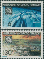 AAT 1971 Sc#L19-L20,SG19-20 Antarctic Treaty Set MLH - Autres & Non Classés