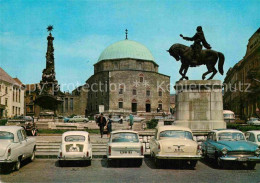 72789320 Pecs Szechenyi Platz Statue Janos Hunyadi Denkmal Pecs - Ungarn