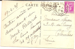 6K1 --- 01 BOUVERET A BELLEGARDE Convoyeur-ligne - Correo Ferroviario