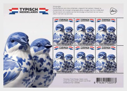 The Netherlands / Nederland - Postfris / MNH - Sheet Typically Dutch, Singbirds 2024 - Ongebruikt